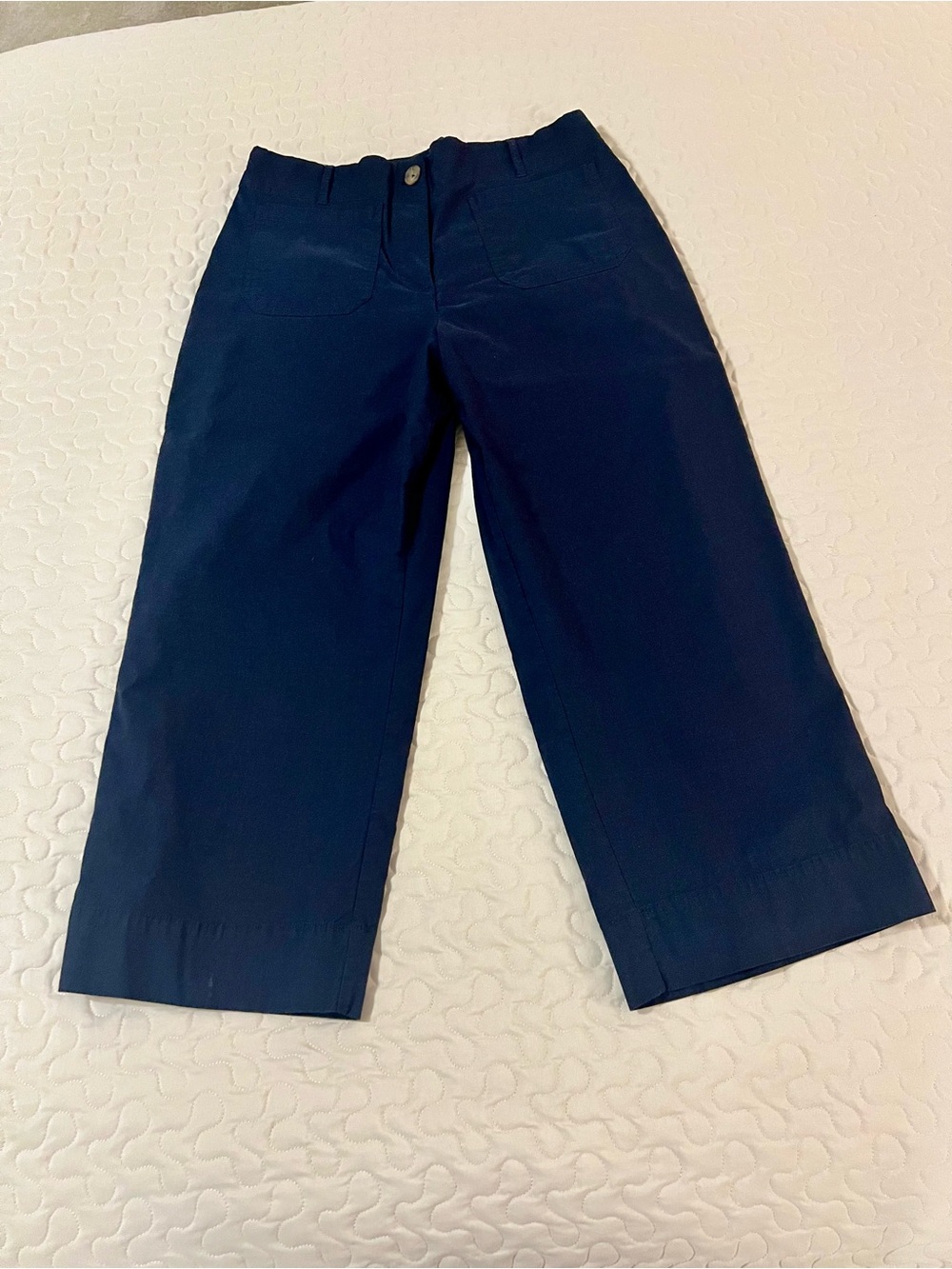 Women’s Wide-Leg Navy Bottoms